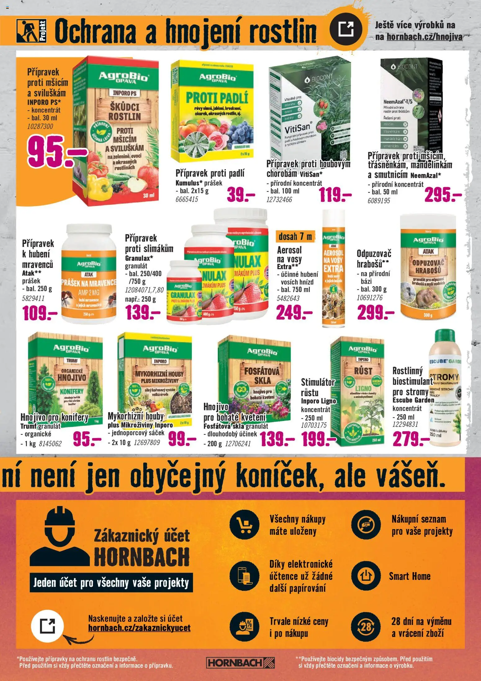 HORNBACH leták - Venkovní rostliny od 10.06.2026 | Strana: 7 | Produkty: Ovoce, Květiny, Odpuzovač, Sáček