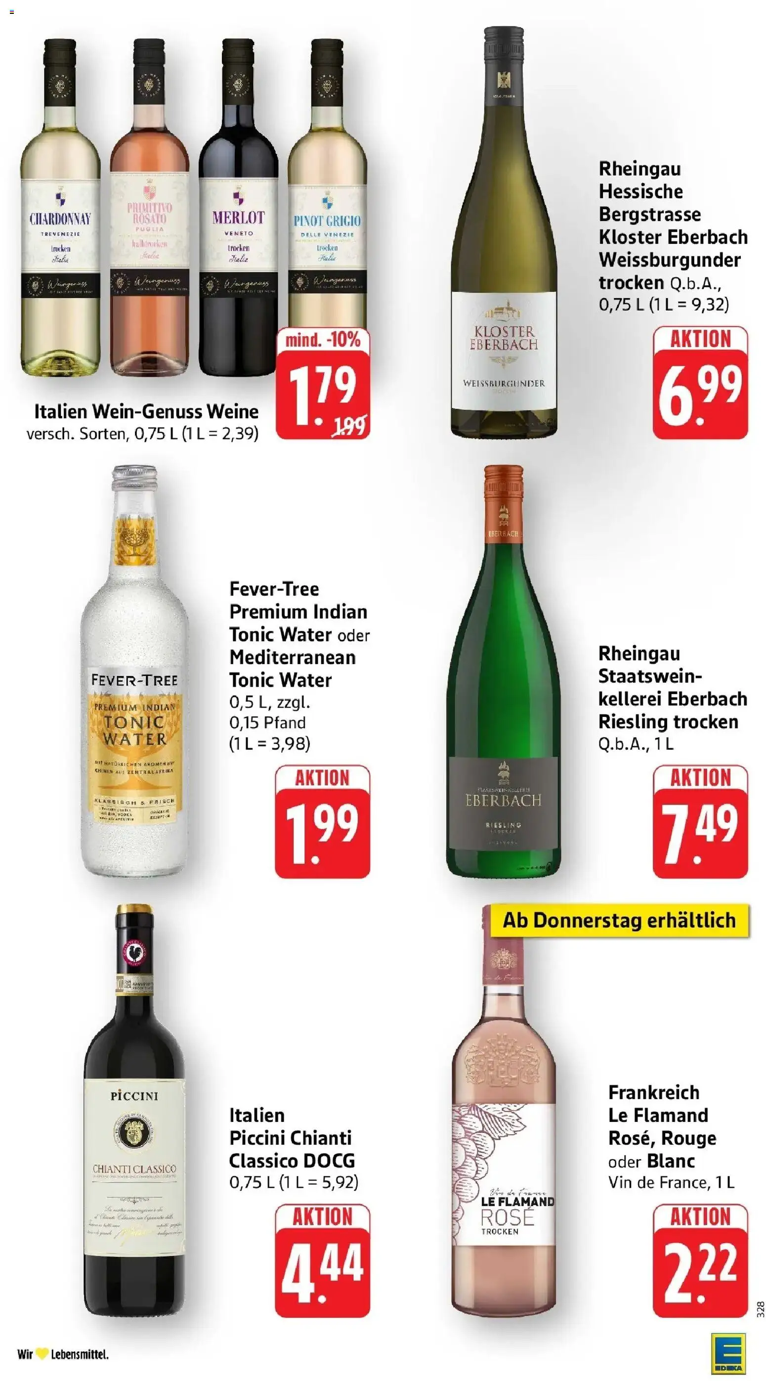 Edeka Prospekt Frankfurt (ab 31.08.2026) » Angebote Online | Seite: 34 | Produkte: Merlot, Rouge, Wodka