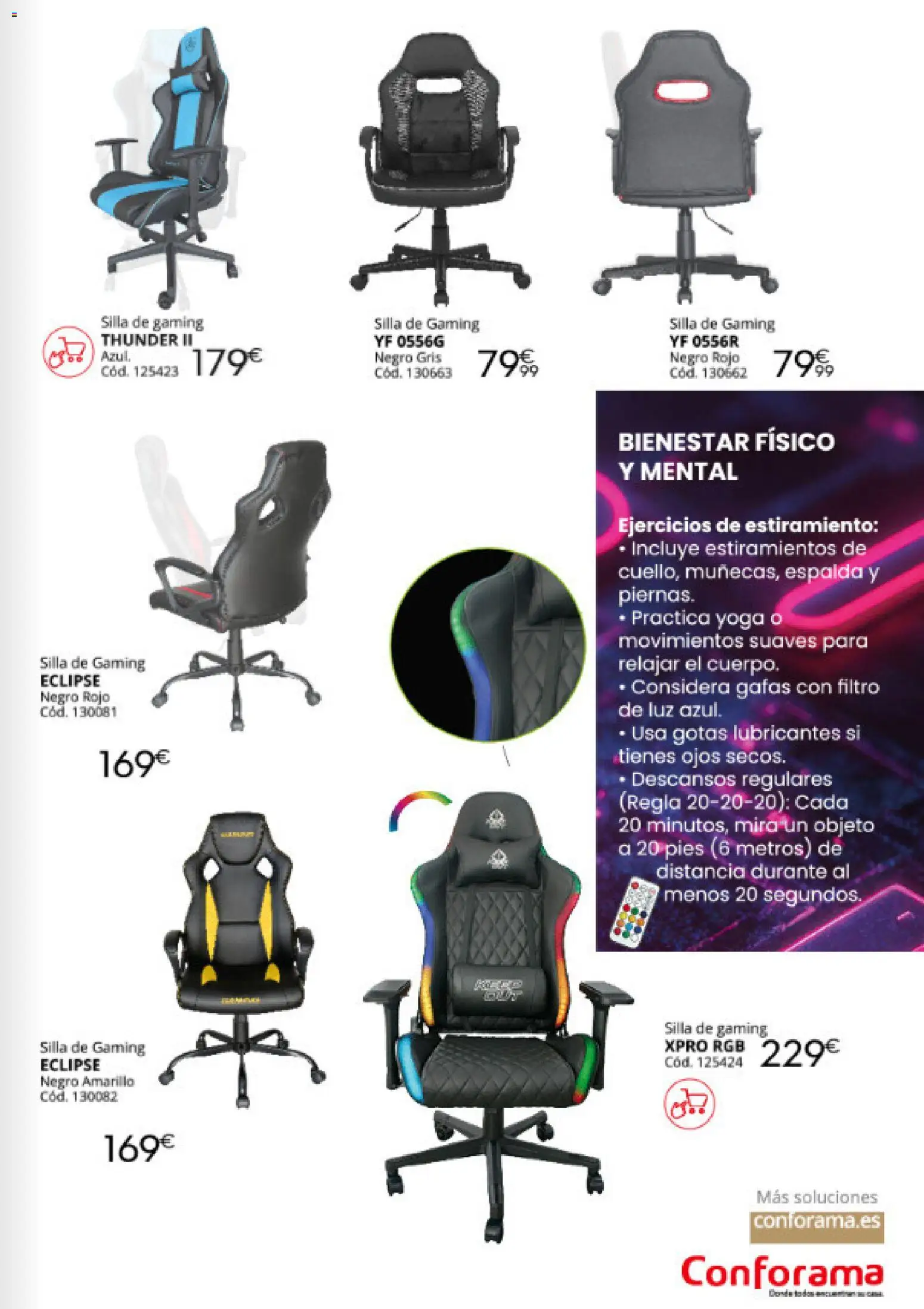 Conforama Despachos for all │ válido desde el 12/08/2026 | Página: 15 | Productos: Gafas, Silla