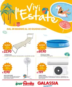 Anteprima del volantino Galassia volantino Estate valido a partire dal 28.05.2026