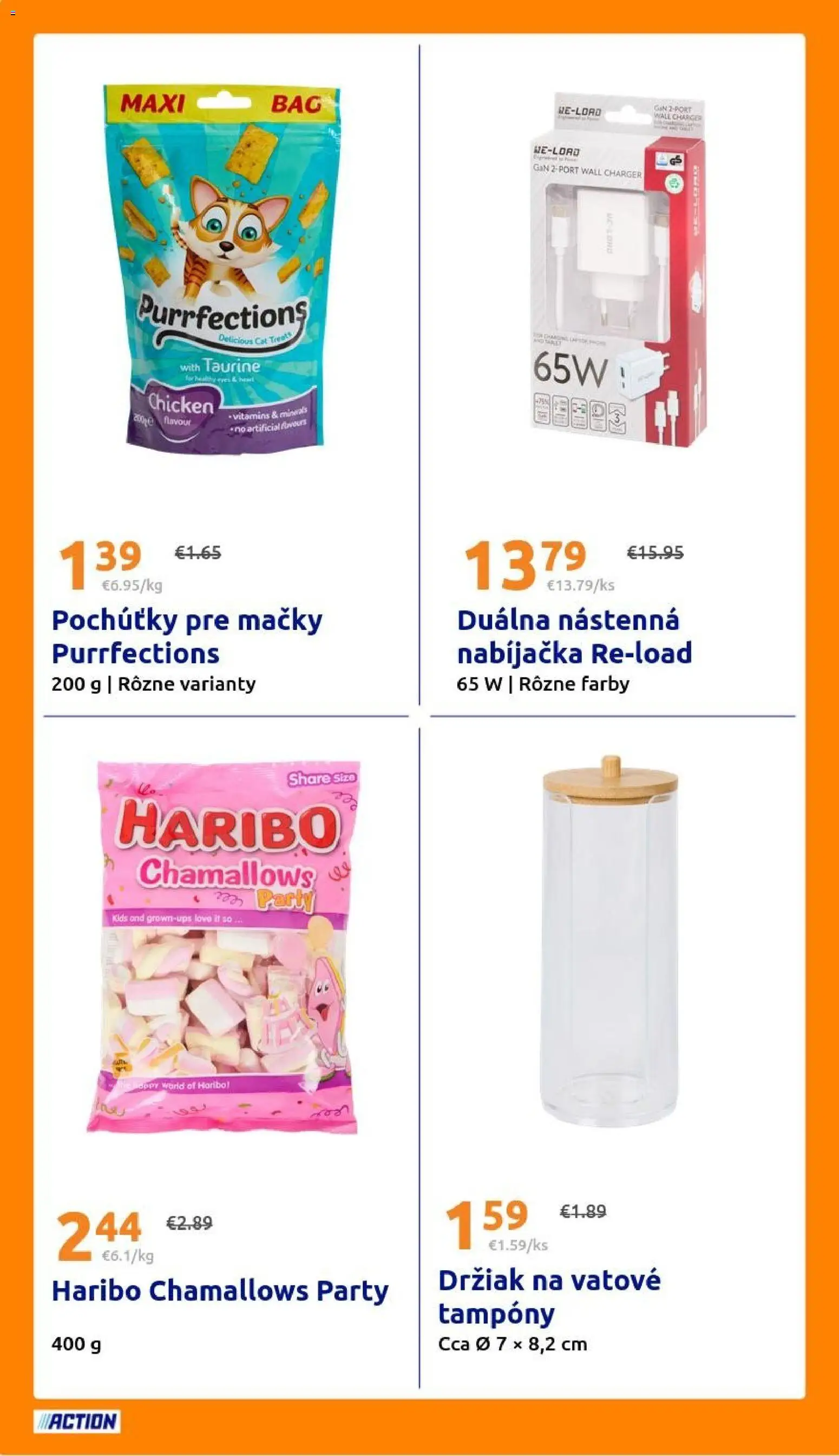 Nové Action akcie – leták je platný od 29.07.2026 | Strana: 22 | Produkty: Nabíjačka