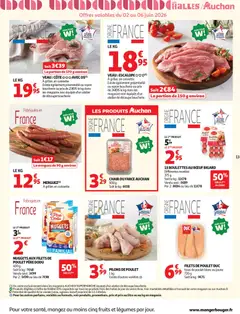 Auchan - Prévisualisation de Auchan  Produits laitiers supers valide à partir de 02/06/2026 | Page: 13