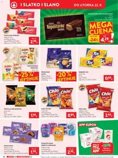 Interspar Katalog - Pregled kataloga iz trgovine Interspar, vrijedi od 16.09.2026 | Stranica: 28 | Proizvodi: Dorina, Keksi, Napolitanke, Krekeri