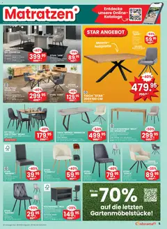 Conforama aktionen ab 05.08.2026 gültig | Seite: 5 | Produkte: Tisch, Stuhl, Sideboard, Barhocker