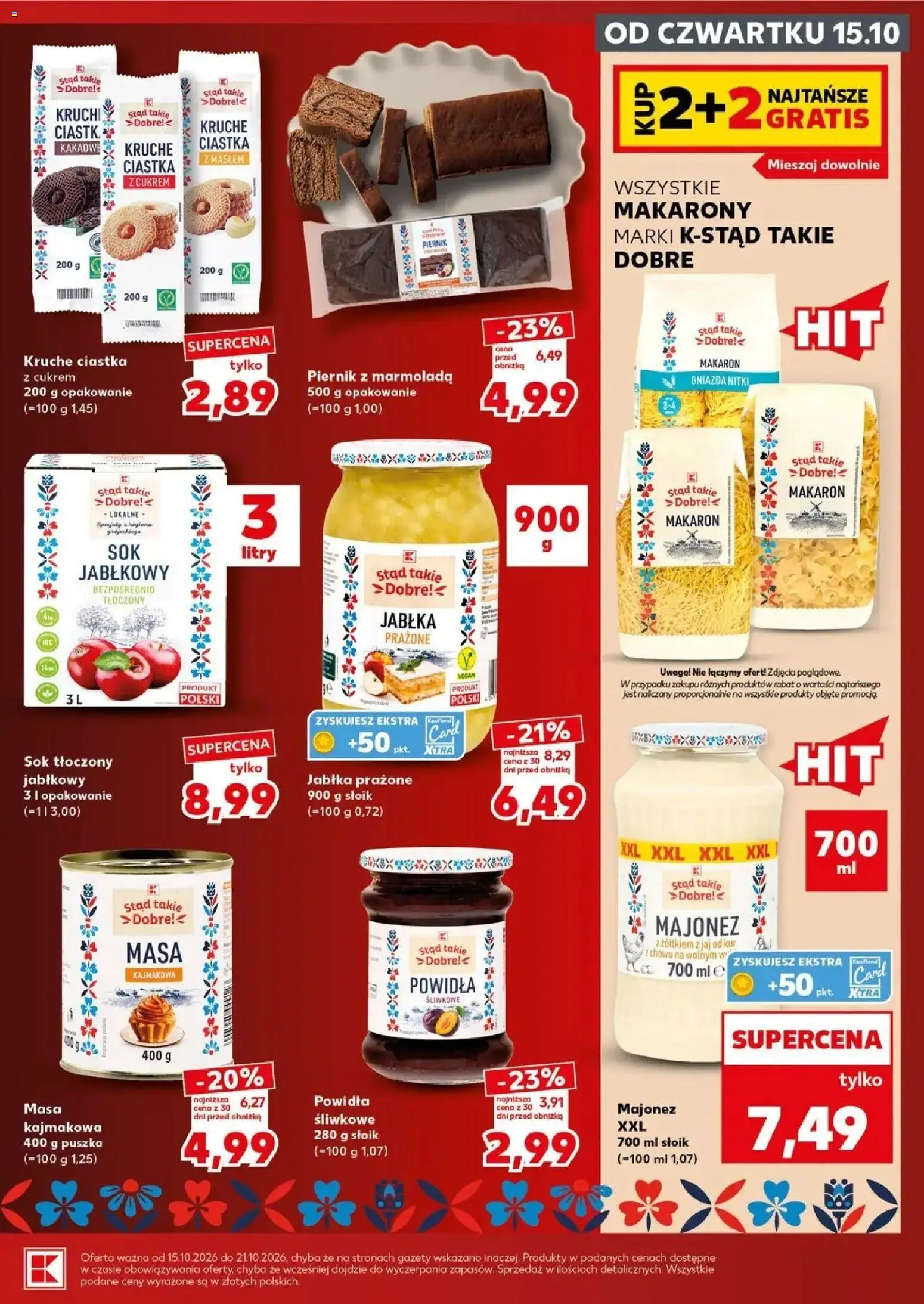 Kaufland gazetka - Mocny start od 19.10.2026 - od jutra PDF | Strona: 25 | Produkty: Specjały, Kajmak, Powidła, Jabłka