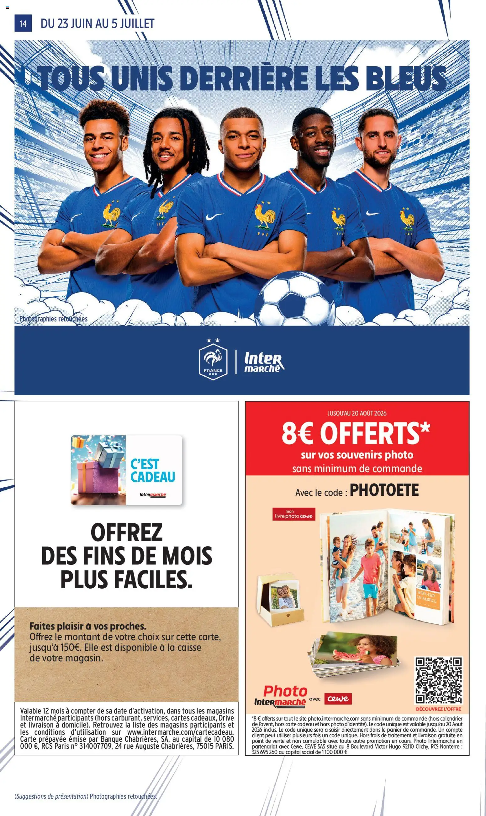 {H1} | Page: 14 | Produits: Calendrier, Panier, Livre