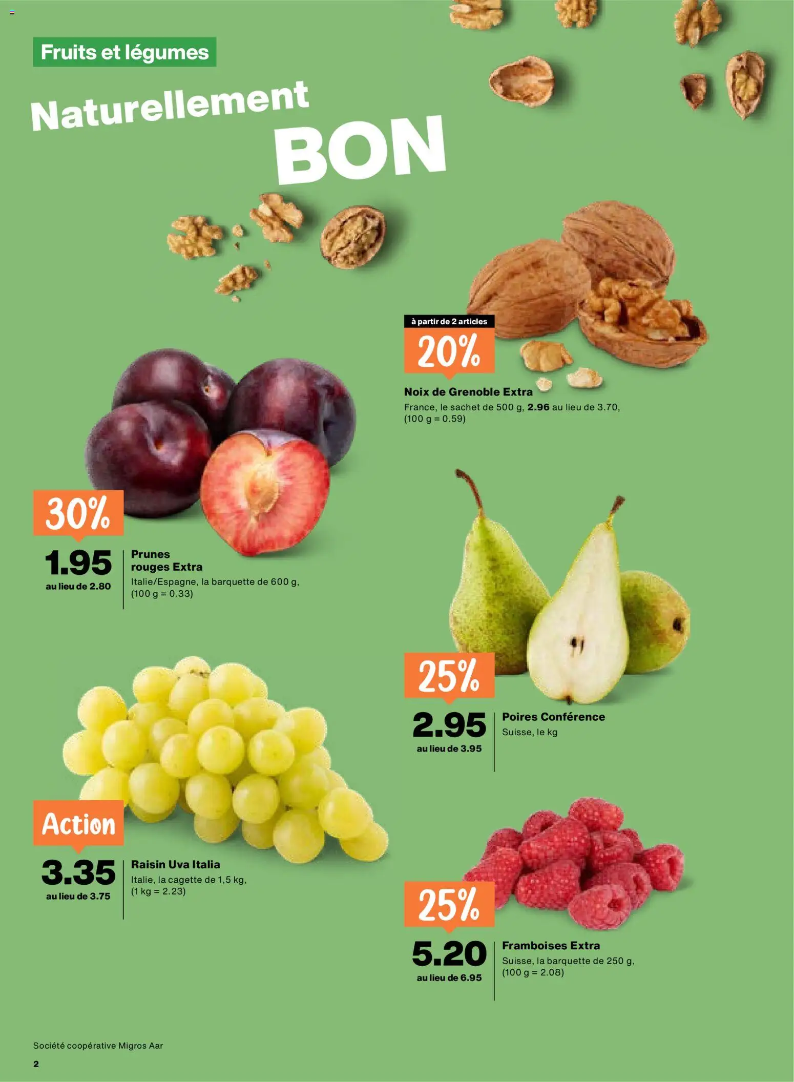 Migros aktionen FR – gültig ab 01.10.2026 | Seite: 2