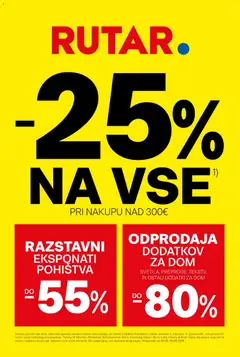 Rutar katalog akcije – veljaven od 05.08.2026