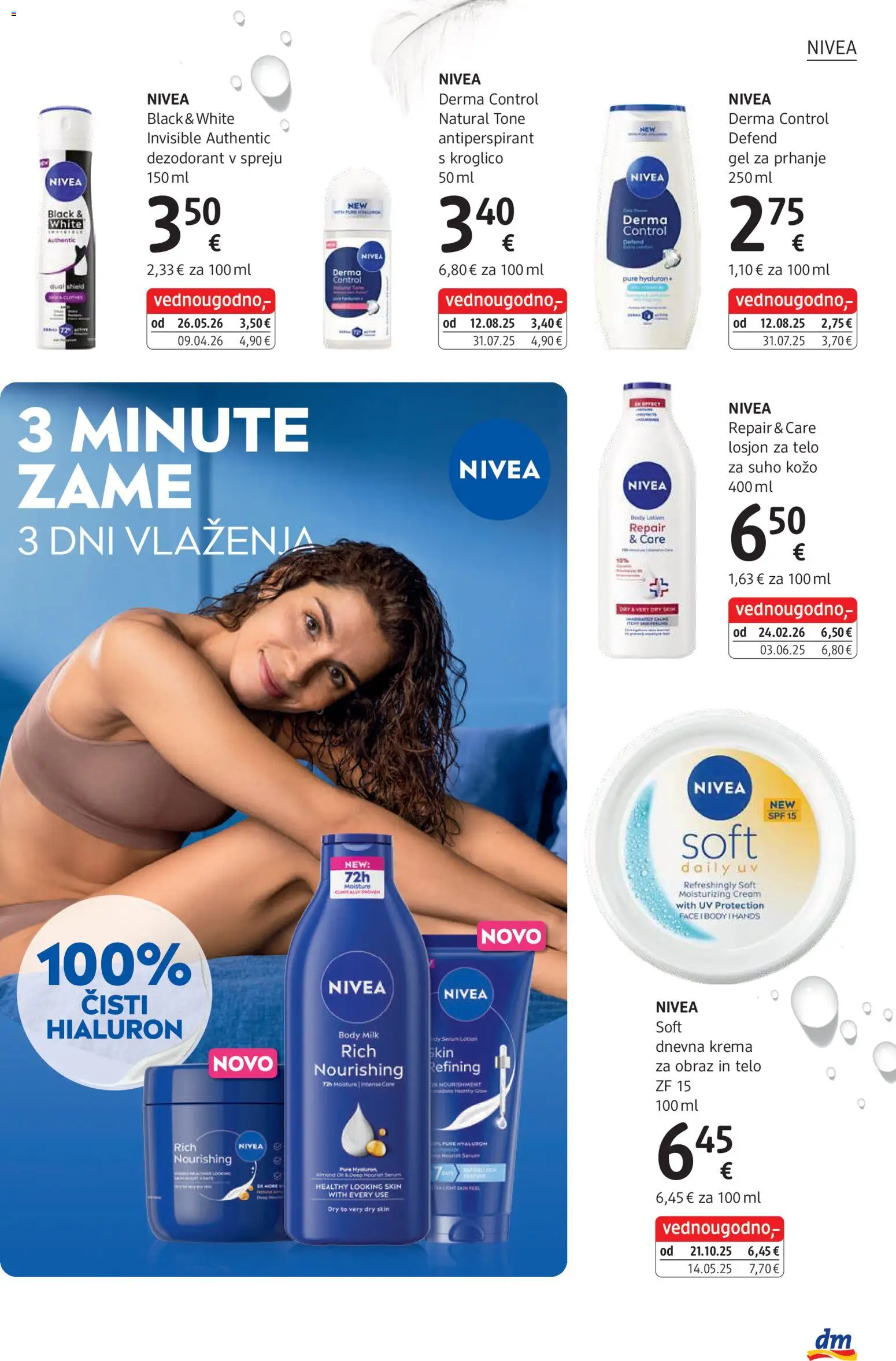 Novi DM Drogerie Markt katalog ponudbe – veljaven od 01.10.2026 | Stran: 5 | Izdelki: Gel za prhanje, Krema, Antiperspirant