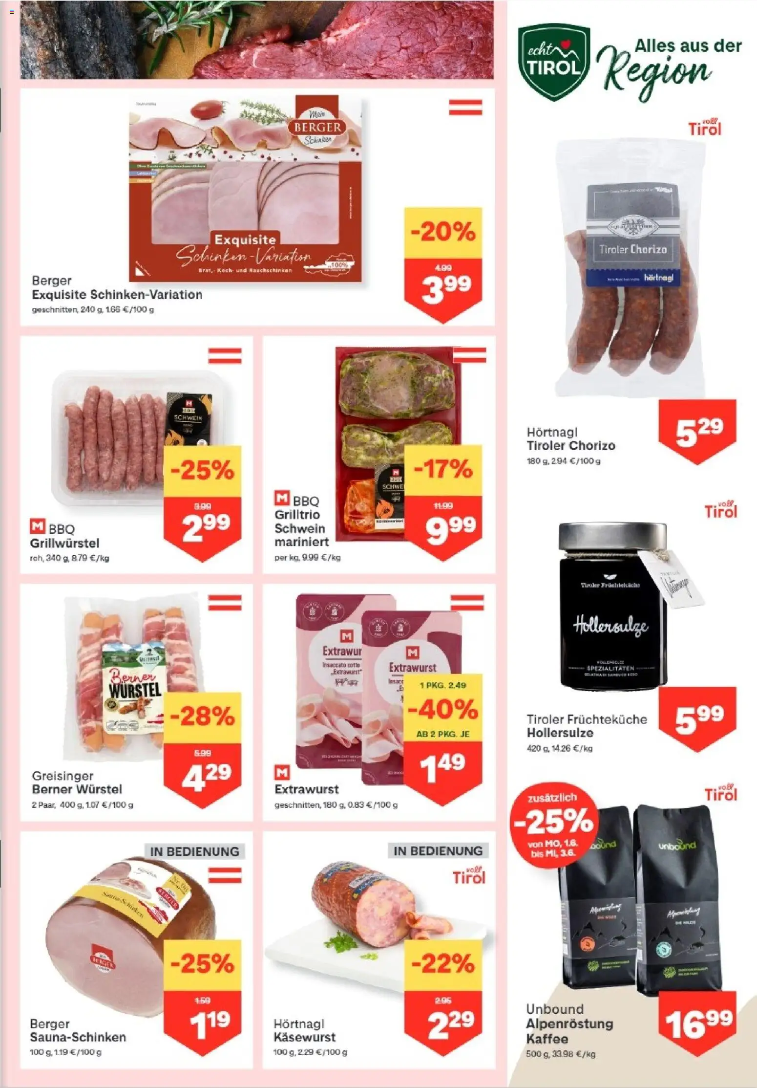 MPREIS Dellach im Drautal gültig ab 28.05.2026 | Seite: 3 | Produkte: Kaffee