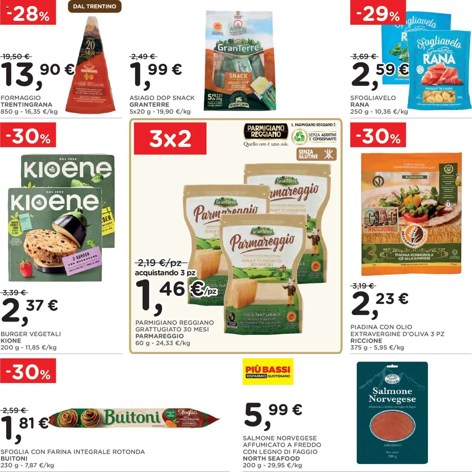 Volantino Poli del 20.05.2026 | Pagina: 16 | Prodotti: Farina, Piadina, Melanzane, Parmigiano