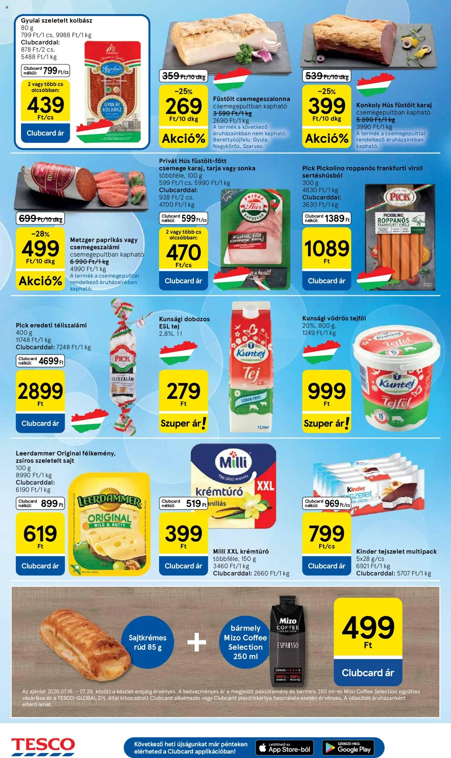 Tesco akciós ujság - amely érvényes a következő dátumtól: 2026.07.23. | Oldal: 4
