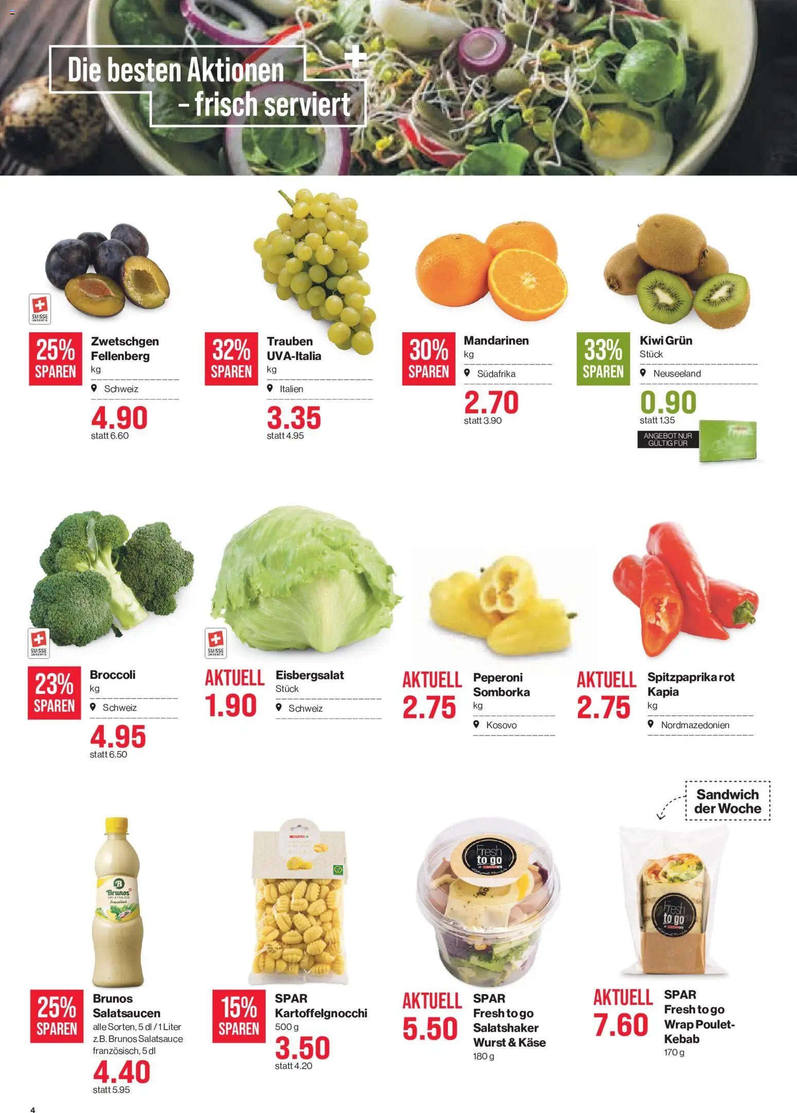 SPAR aktionen – gültig ab 10.09.2026 | Seite: 4