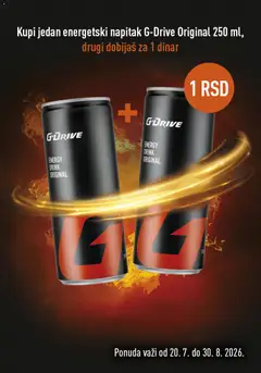 Univerexport katalog G-Drive Original - super ponuda - pregled Univerexport kataloga - važi od 20.07.2026