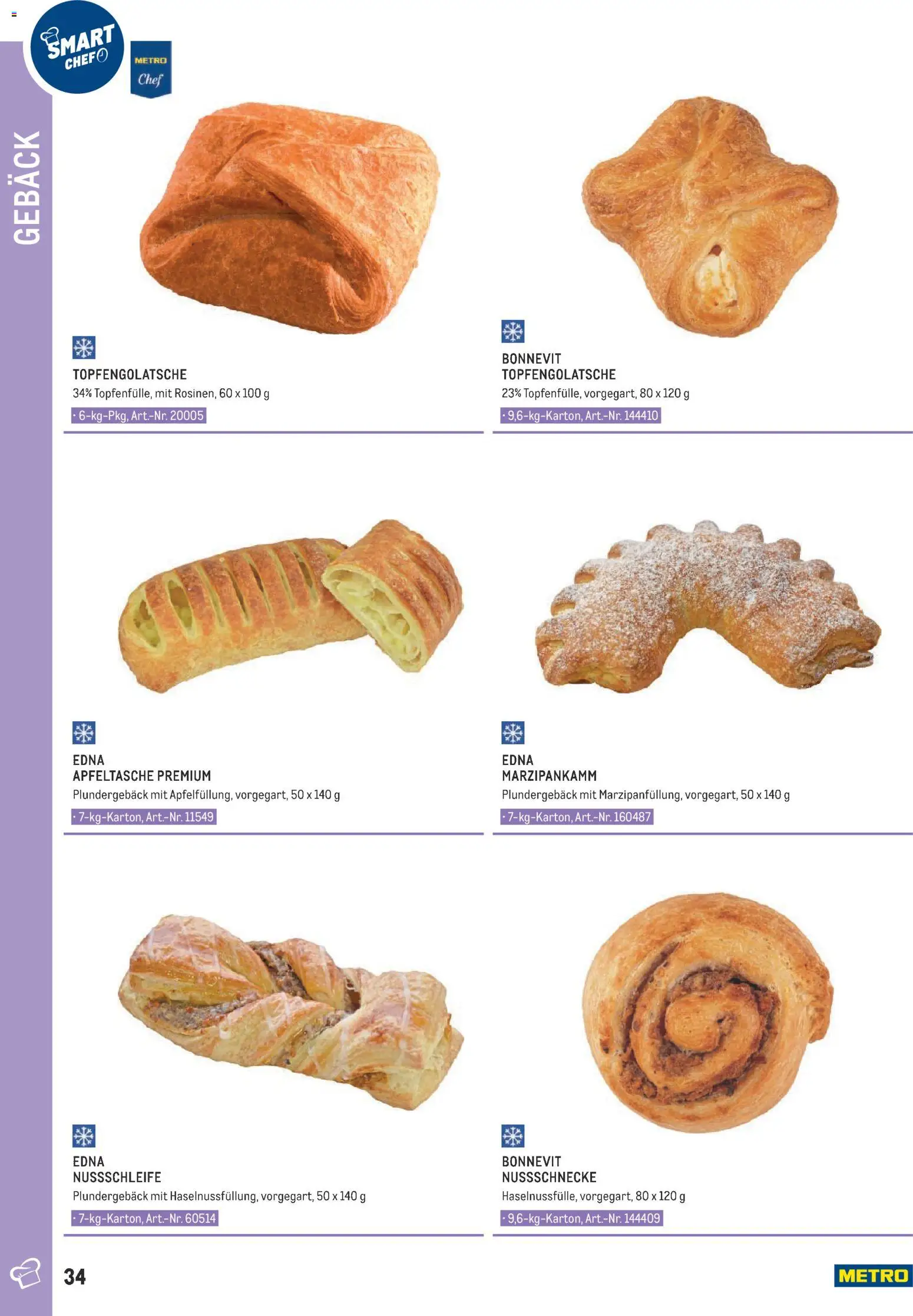Metro angebote Smart Chef - Dessert gültig ab 01.01.2026 | Seite: 34