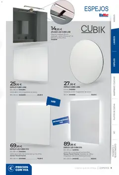 Vista previa BigMat Baños y cerámica 2026 válido desde el 21/05/2026 | Página: 9 | Productos: Muebles, Ducha, Espejo