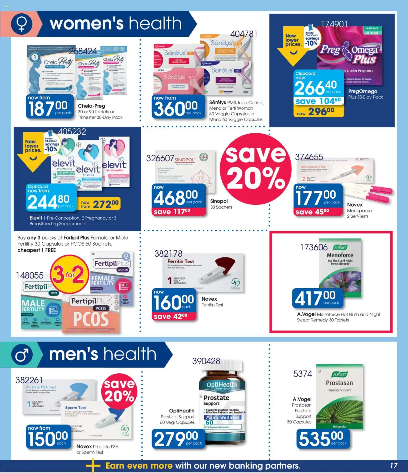 New Clicks catalogue – valid from 22/10/2026 | Page: 17 | Products: Supplements