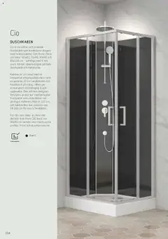 Bauhaus - erbjudanden - Förhandsvisning av reklamblad från butik Bauhaus aktuell från 25.08.2025 | Sida: 104 | Produkter: Dusch