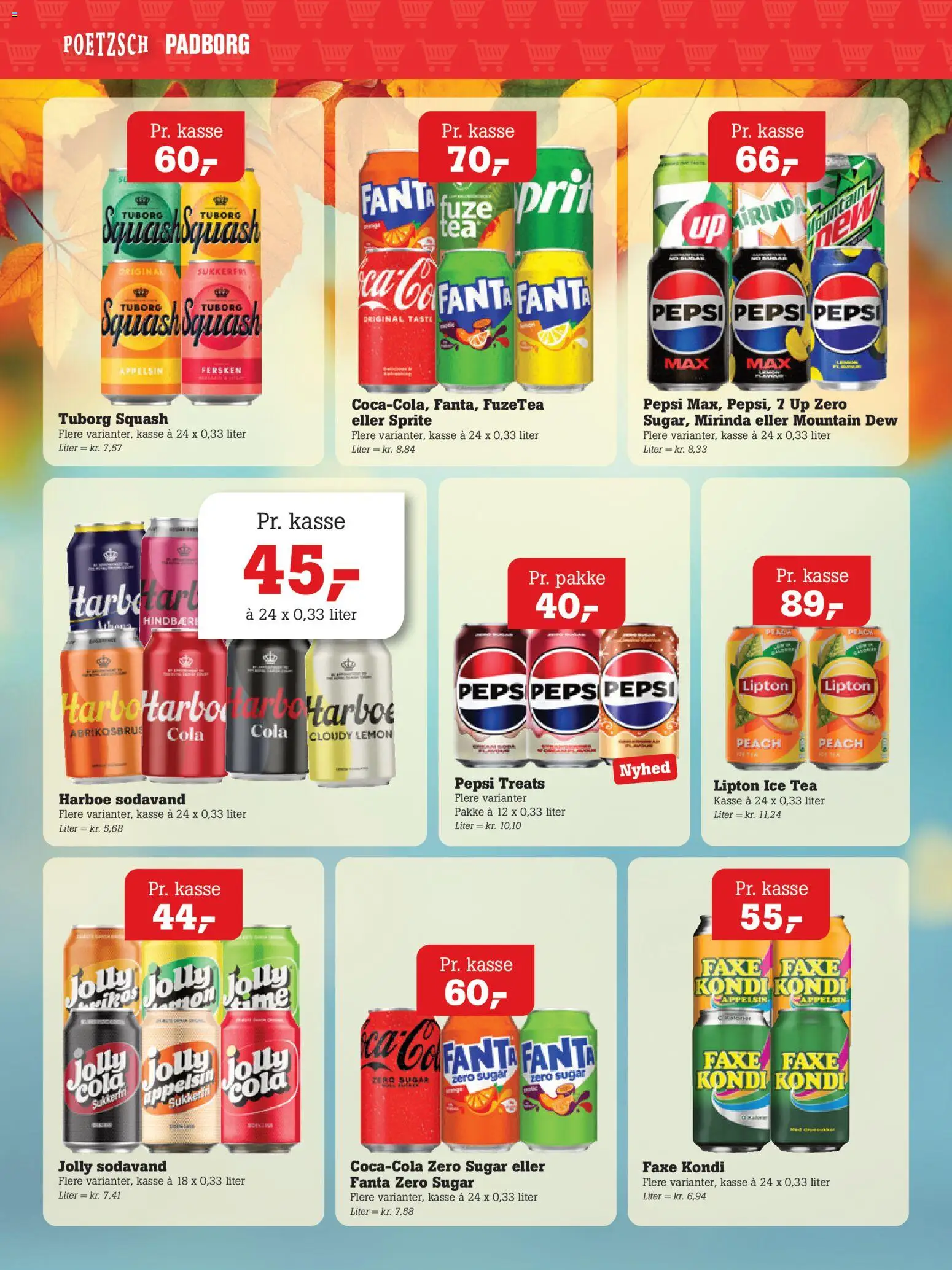Poetzsch Padborg tilbudsavis – gyldig fra 01/10/2026 | Side: 35 | Produkter: Squash, Cola, Pepsi, Tuborg Squash
