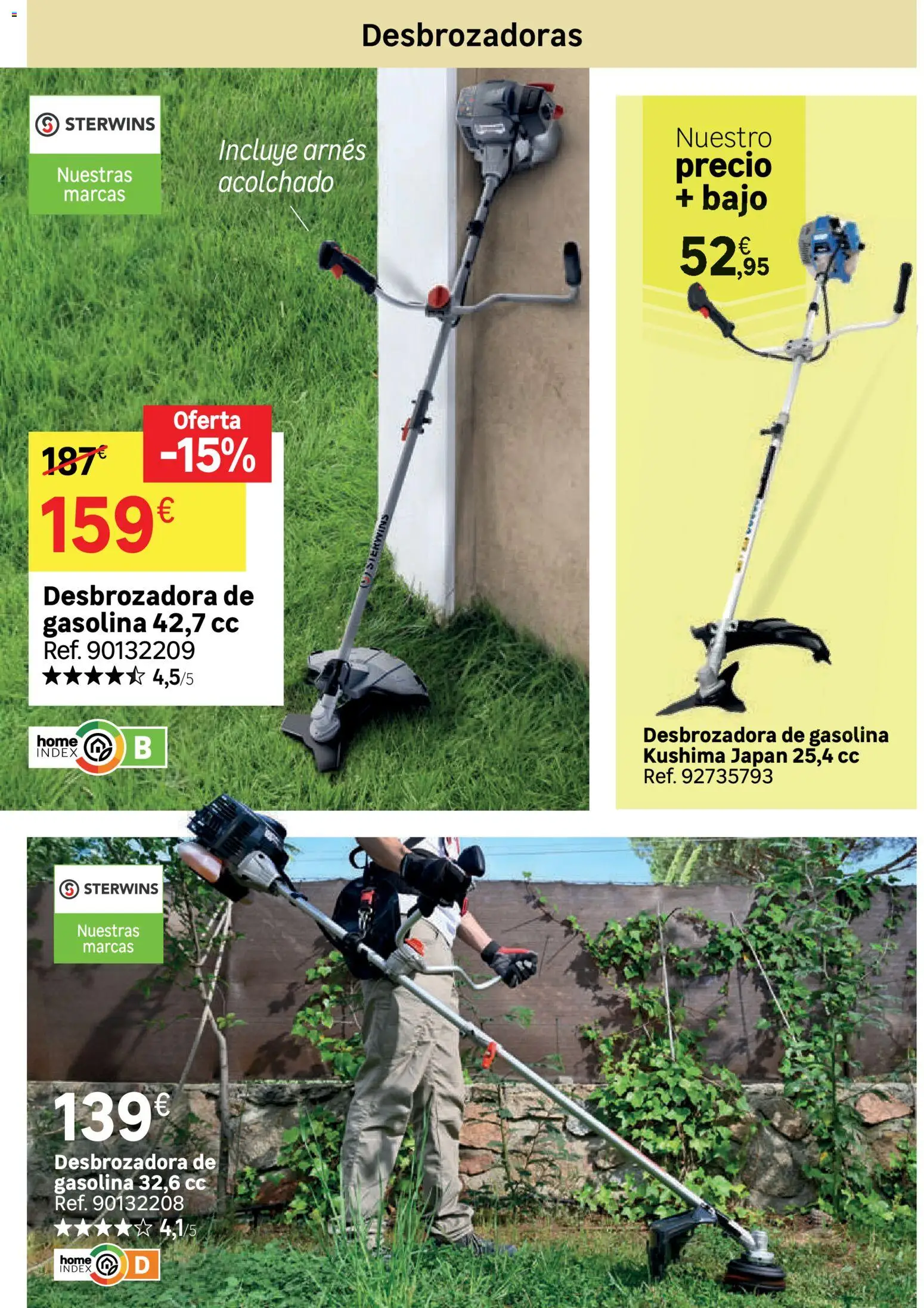 Leroy Merlin catálogo │ válido desde el 24.03.2026 | Página: 131 | Productos: Desbrozadora
