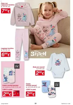 Anteprima del volantino Kik volantino attuale valido a partire dal 02/11/2026 | Pagina: 5 | Prodotti: Felpa, Calzini, Leggings, Cappuccio