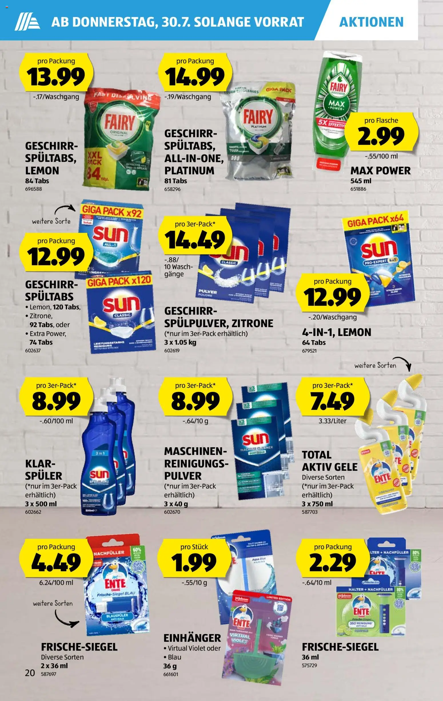 Aldi aktionen – gültig ab 30.07.2026 | Seite: 20