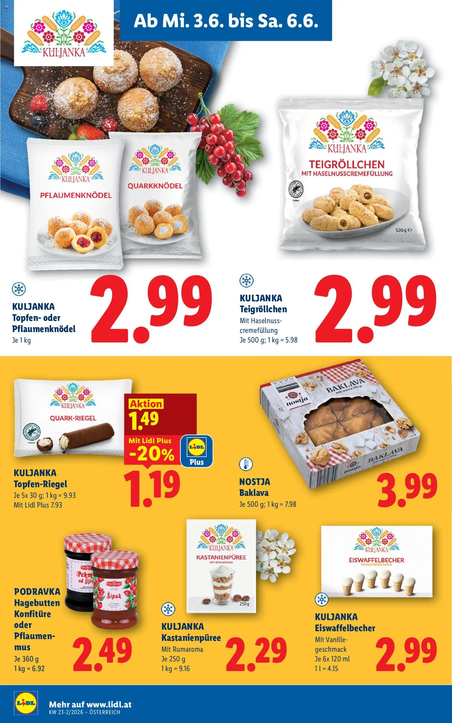Lidl Flugblatt - Oberpullendorf, Güssing, Oberwart gültig ab 03.06.2026 | Seite: 22