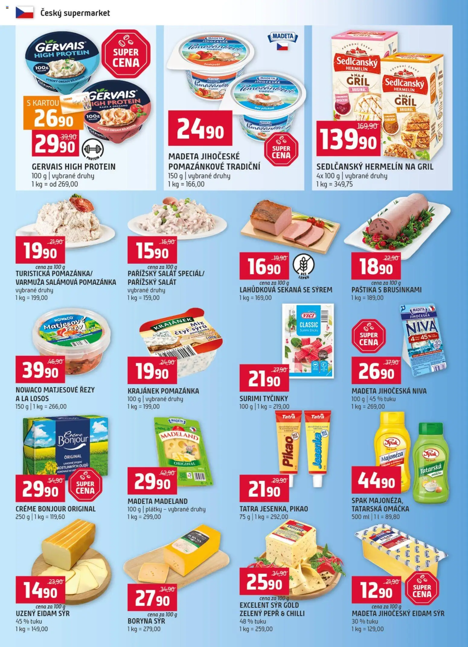 Terno leták od 29.07.2026 | Strana: 4 | Produkty: Gril, Pomazánka, Majonéza, Protein