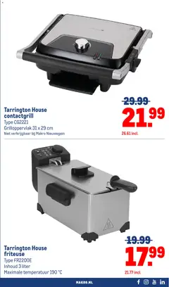 Makro - Non-Food - Voorbeeld van een folder van Makro, geldig van 17-10-2026 | Pagina: 17 | Producten: Contactgrill, Friteuse