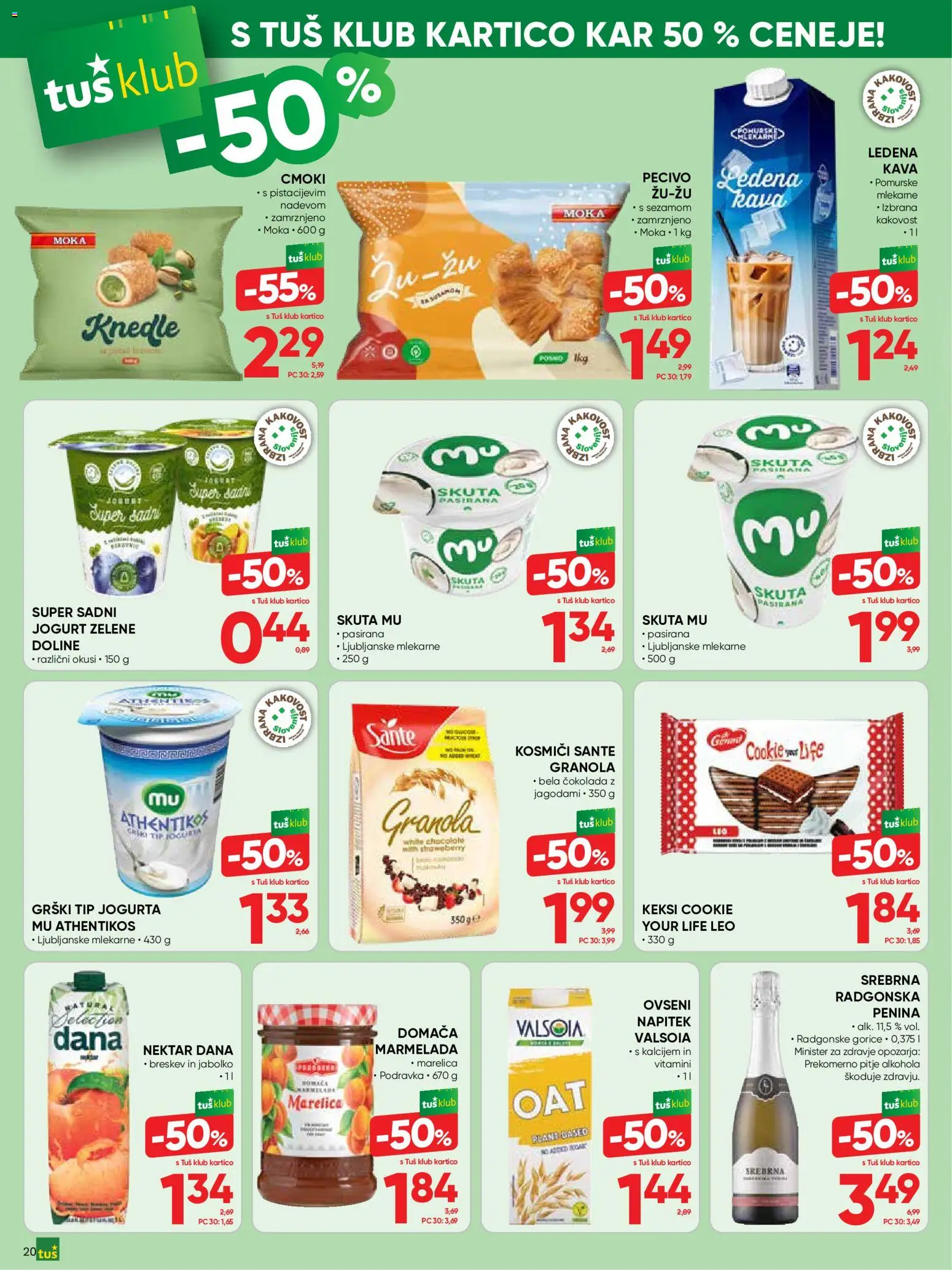 Novi Tuš katalog ponudbe – veljaven od 08.07.2026 | Stran: 20