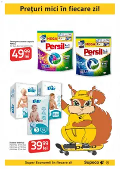 Ofertele Supeco valabile de la 11.06.2026 | Pagină: 19 | Produse: Kedi Ödül Oyuncakları, Mici, Detergent, Scutece