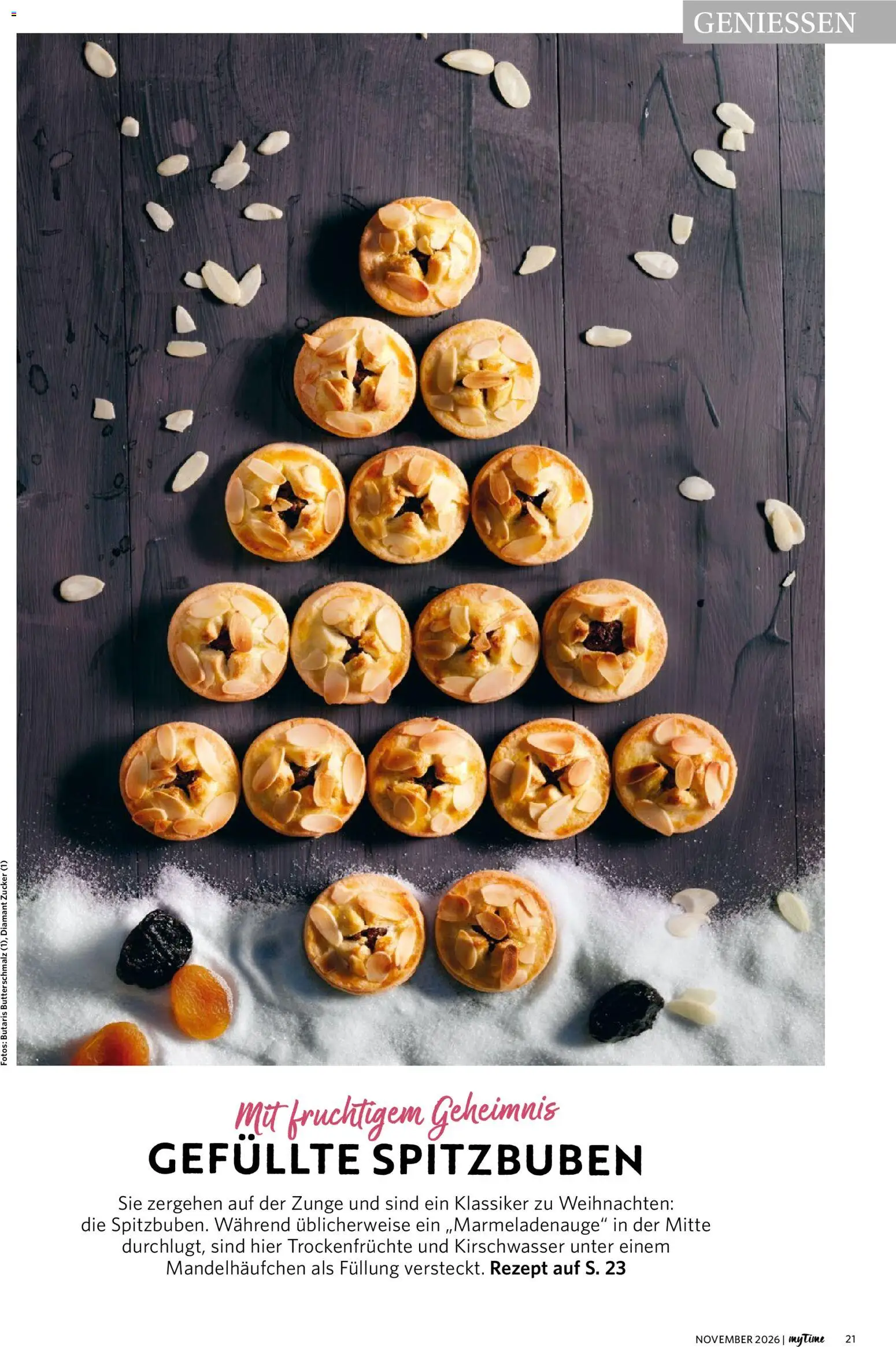 Famila Nordwest myTime – gültig ab 01.11.2026 | Seite: 21 | Produkte: Butterschmalz, Zucker, Trockenfrüchte