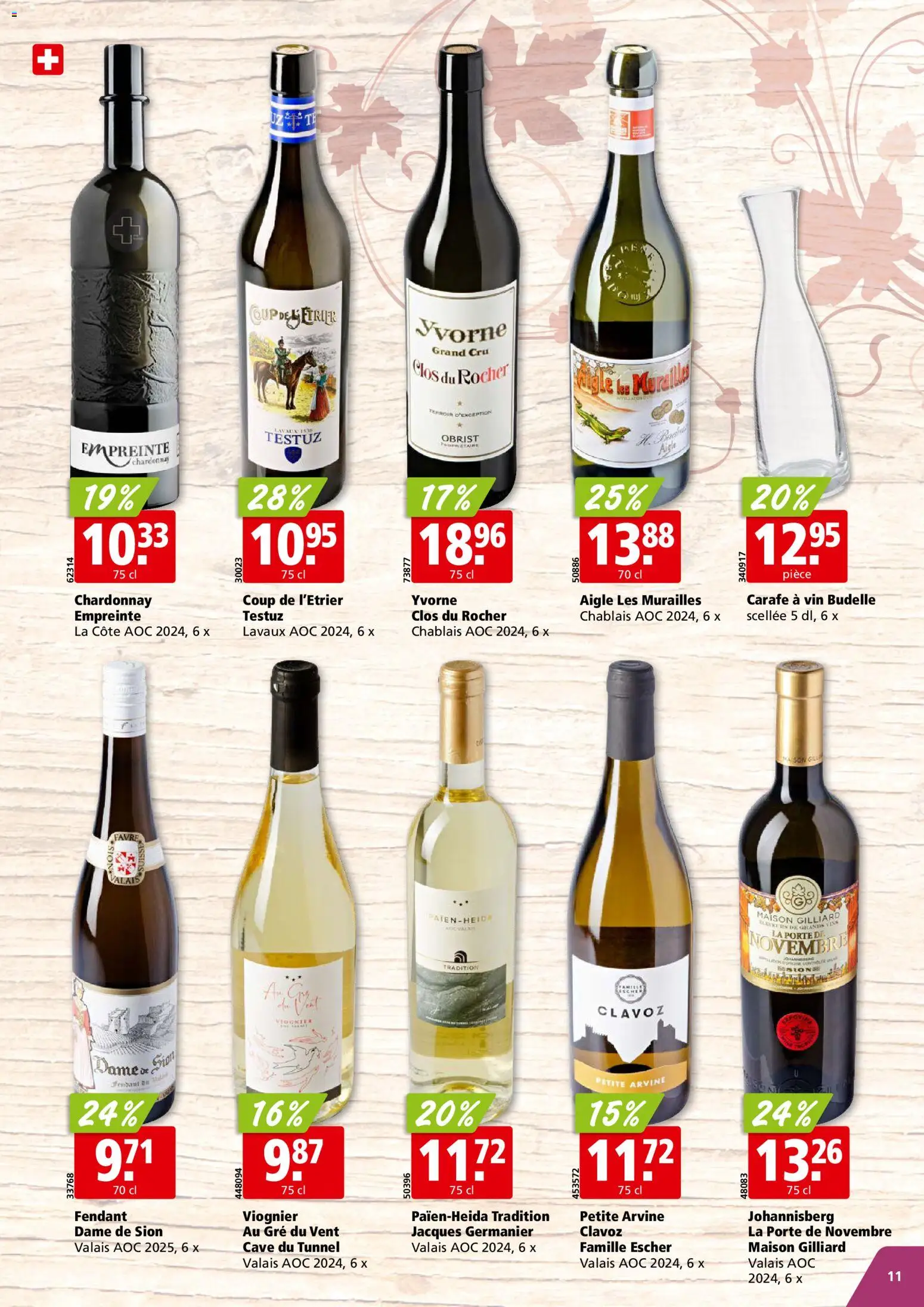Aligro aktionen Vins Genf – gültig ab 21.09.2026 | Seite: 11