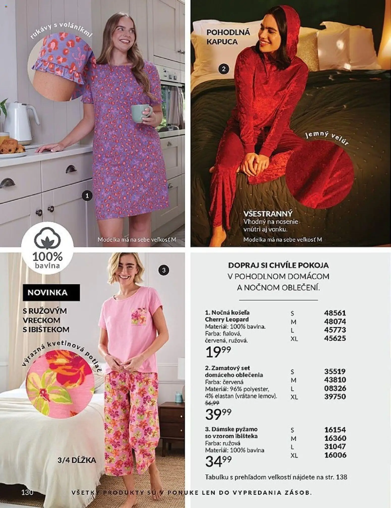 Nové Avon akcie – leták je platný od 01.03.2026 | Strana: 130 | Produkty: Košeľa, Pyžamo
