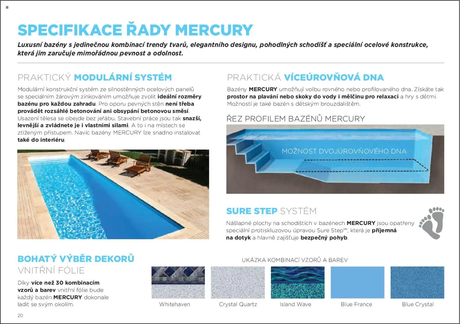 Mountfield leták - Bazény od 05.08.2026 | Strana: 20
