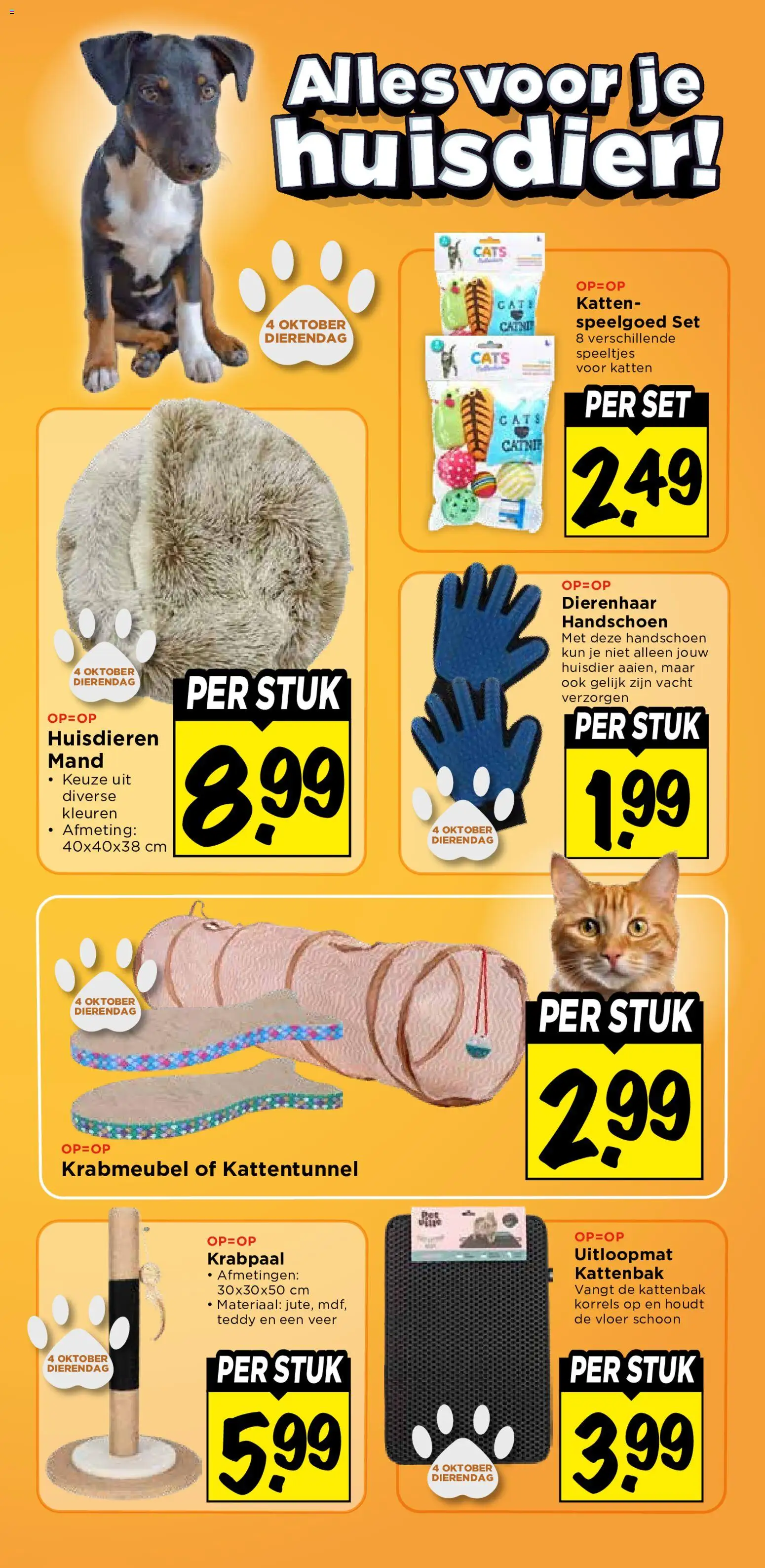 {H1} | Pagina: 36 | Producten: Kattenbak, Speelgoed, Mand