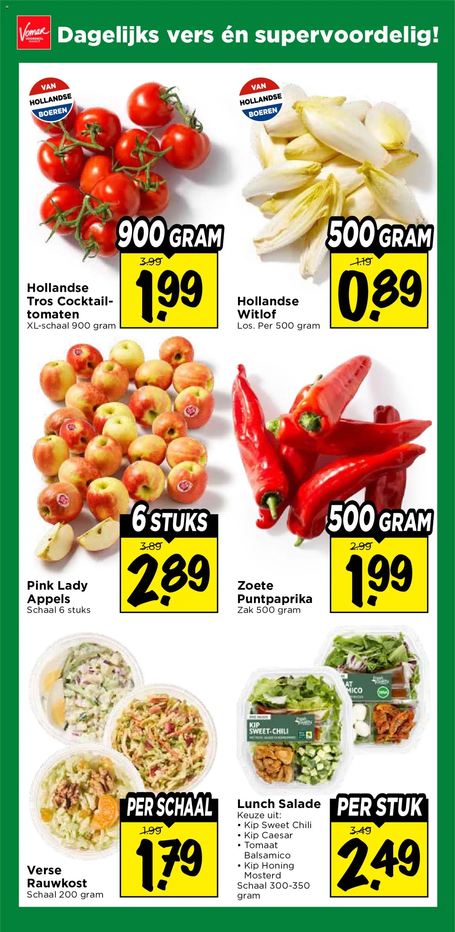 {H1} | Pagina: 19 | Producten: Tomaat, Tomaten, Salade, Kip