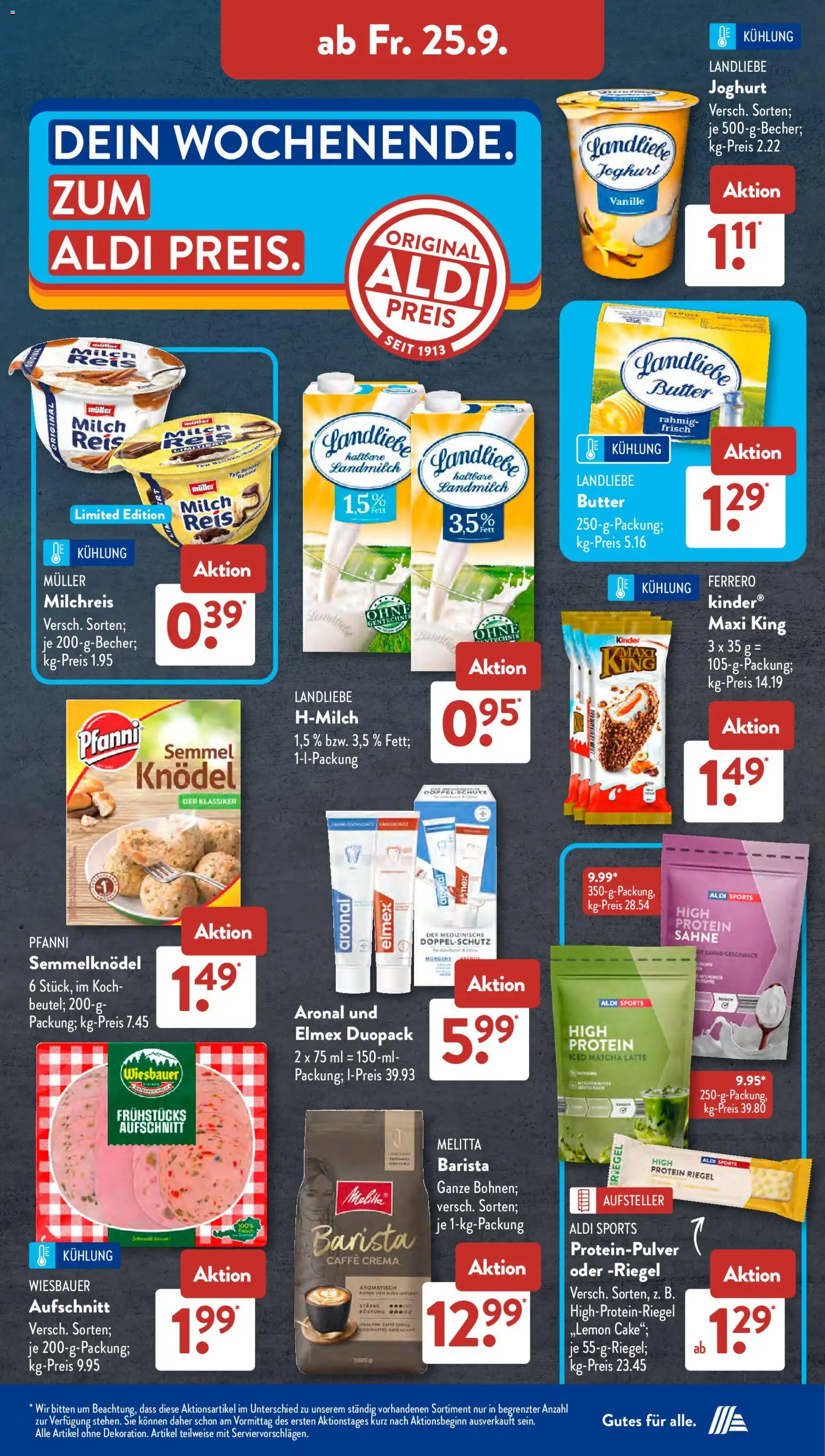 Aldi Süd Prospekt – gültig ab 21.09.2026 | Seite: 22 | Produkte: Orangensaft
