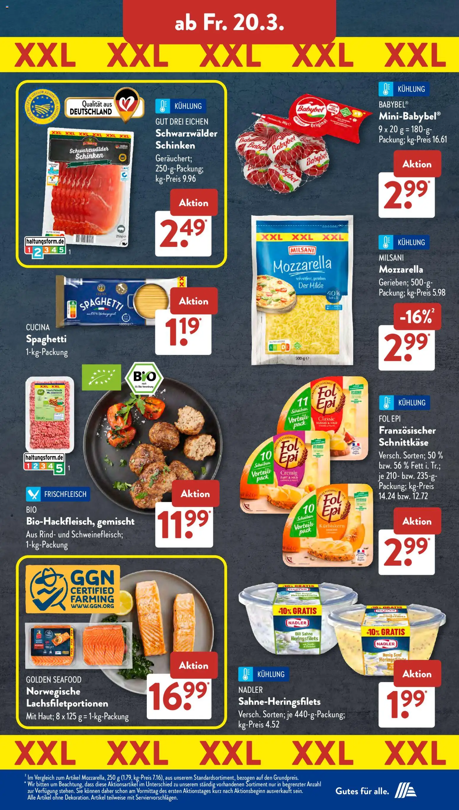 Aldi Süd Prospekt 	 – gültig ab 16.03.2026 | Seite: 26 | Produkte: Dill, Babybel, Schinken, Sahne