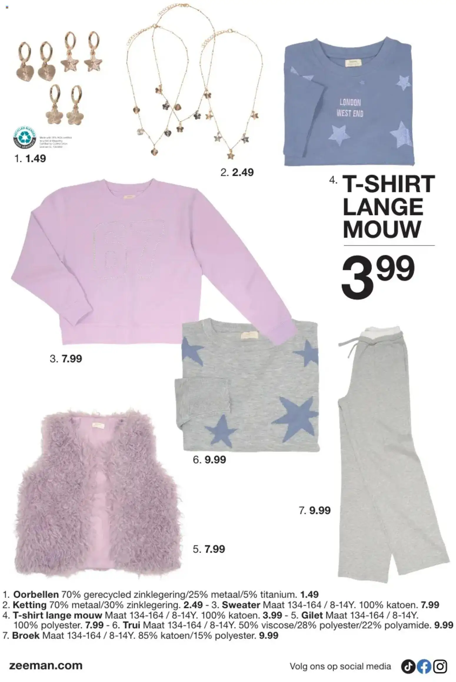 {H1} | Pagina: 17 | Producten: Sweater, Trui, Ketting, Oorbellen