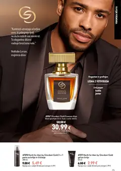Oriflame katalog akcije – veljaven od 05.08.2026 | Stran: 73 | Izdelki: Parfum, Disava, Pena za britje, Poper