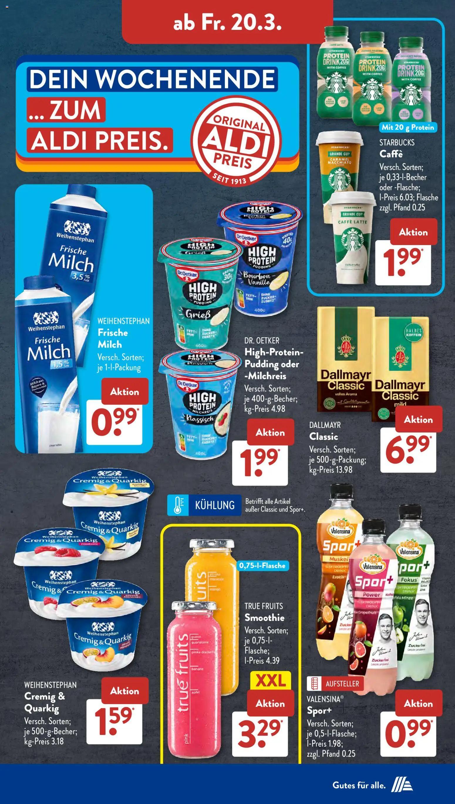 Aldi Süd Prospekt 	 – gültig ab 16.03.2026 | Seite: 24 | Produkte: Milch, Flocken