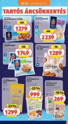 GLUTÉNMENTES LISZT, 1 kg/csomag - amely érvényes a következő dátumtól: 03.05.2026 | Oldal: 41
