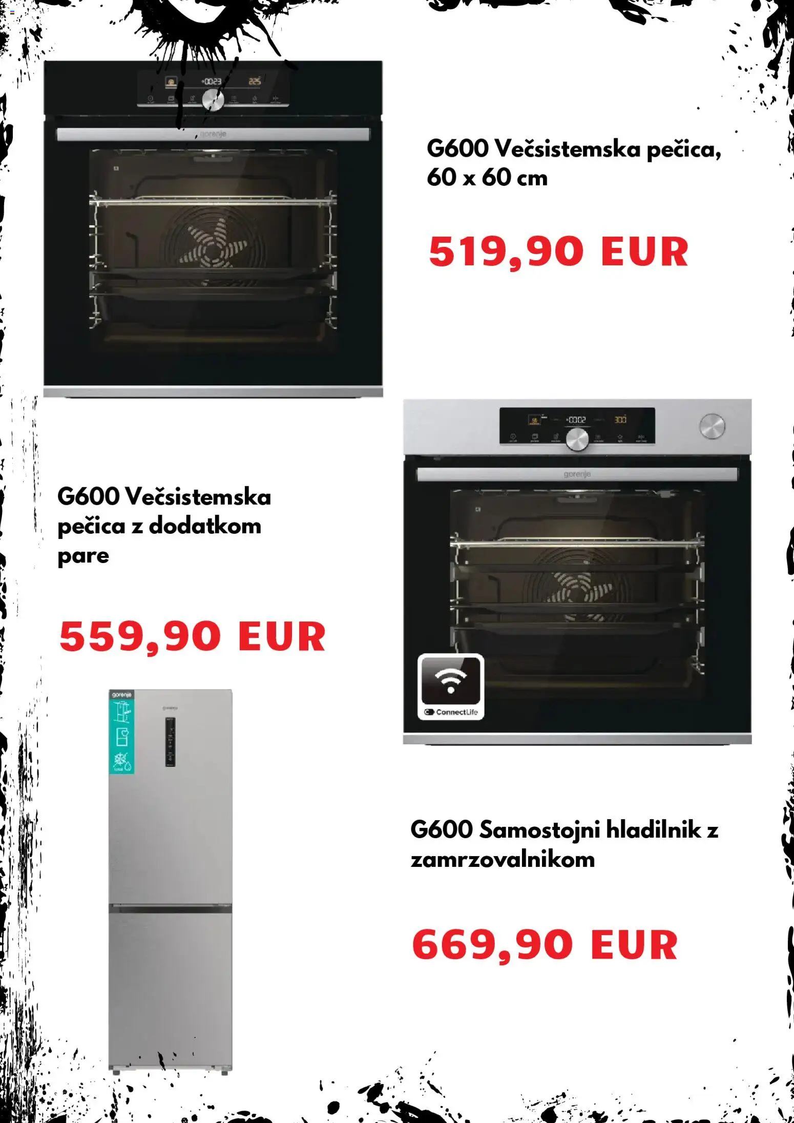 Novi Gorenje katalog ponudbe – veljaven od 21.08.2026 | Stran: 3 | Izdelki: Hladilnik, Pecica