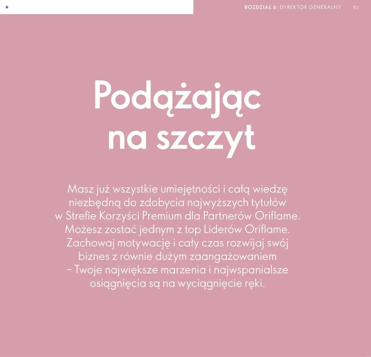Oriflame Katalog - Strefa Korzyści Premium od 23.01.2024 | Strona: 83 | Produkty: Top