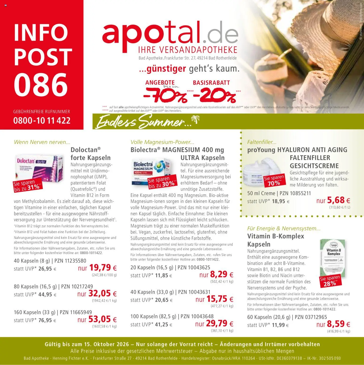 Apotal Prospekt (ab 16.07.2026) zum Blättern catalogue cover