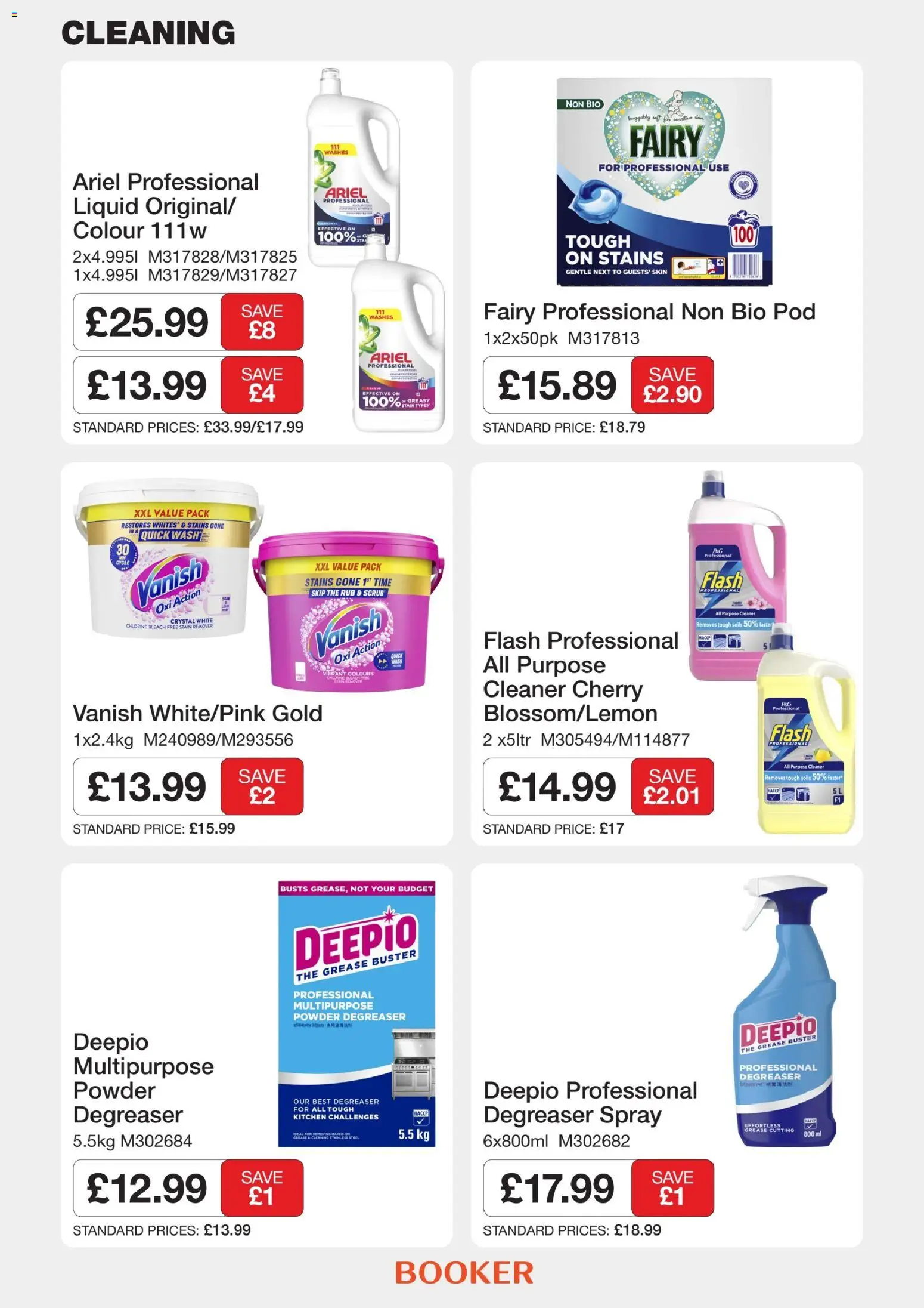 {H1} | Page: 5 | Products: Powder, Kitchen, Stain remover