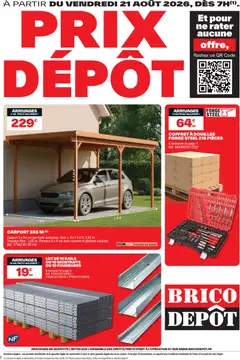 Brico Dépôt - Prévisualisation de Brico Dépôt catalogue valide à partir de 21/08/2026