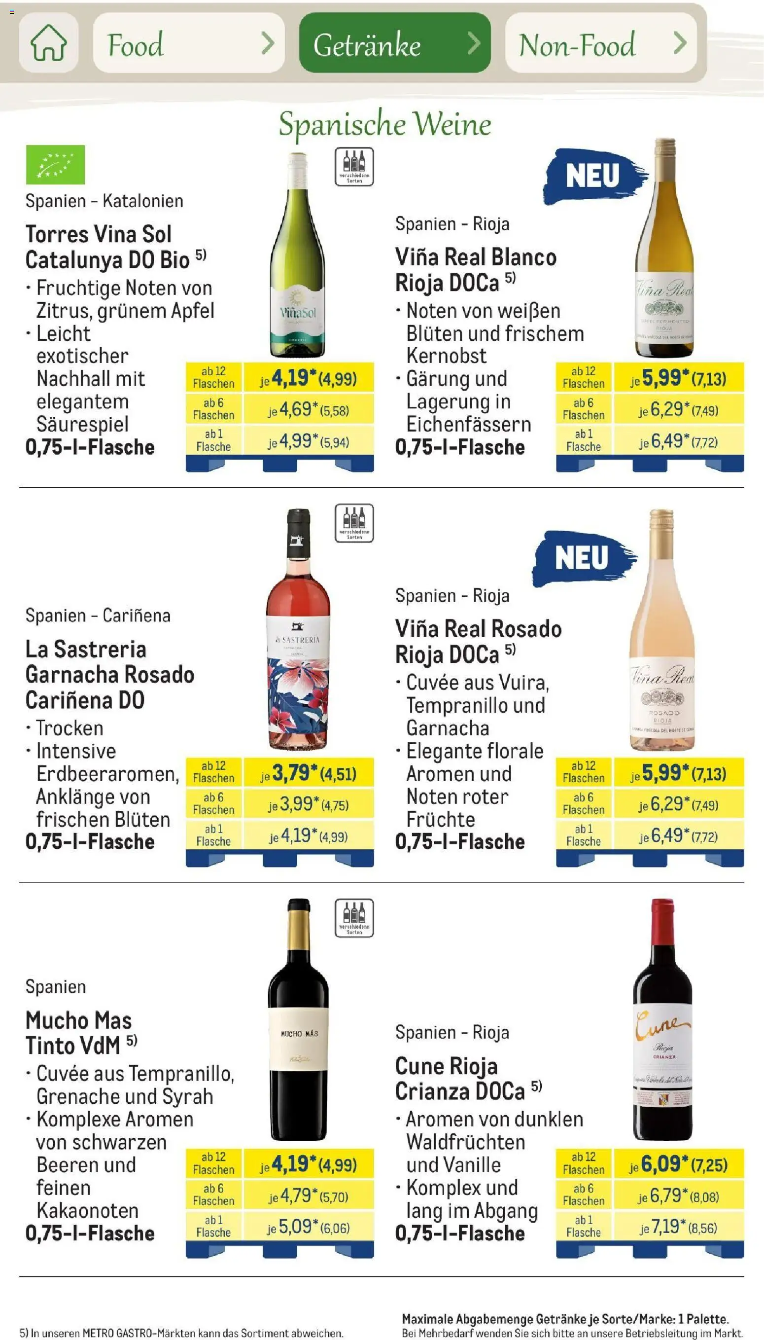 Metro Saisonkatalog Outdoor Dining – gültig ab 01.06.2026 | Seite: 61 | Produkte: Äpfel
