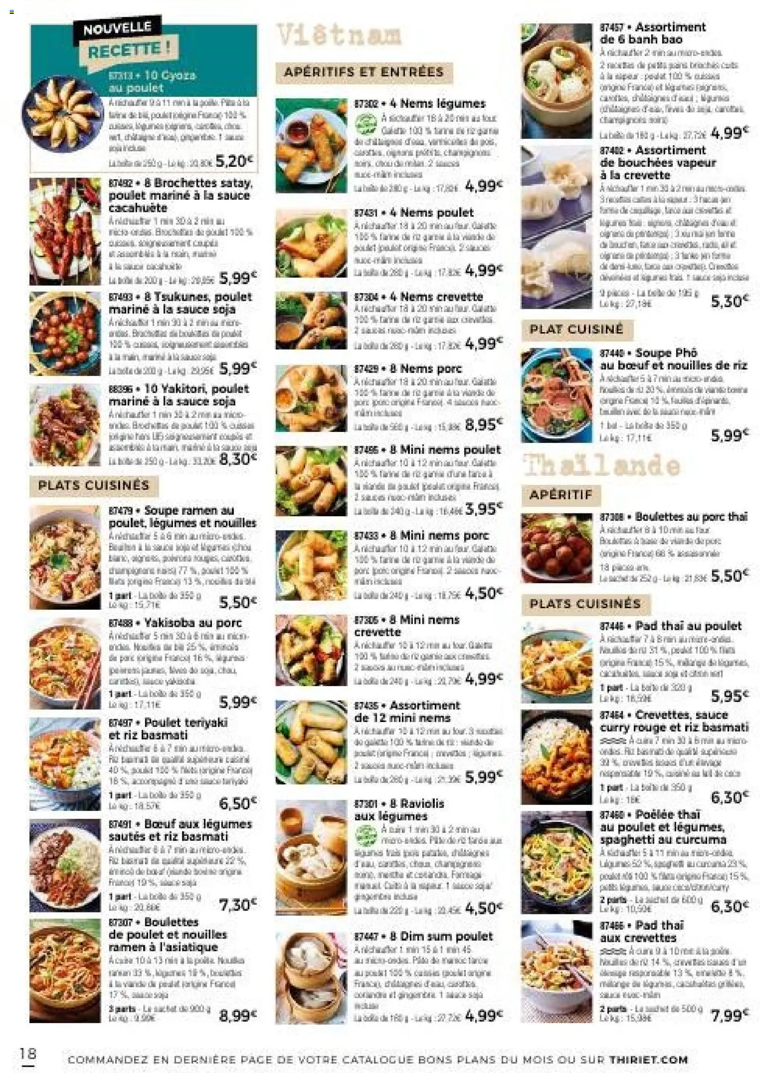 {H1} | Page: 18 | Produits: Apéritif, Curry, Porc, Nouilles